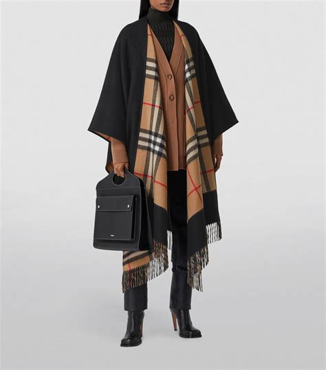 burberry impermeabile|Burberry cashmere cape coat.